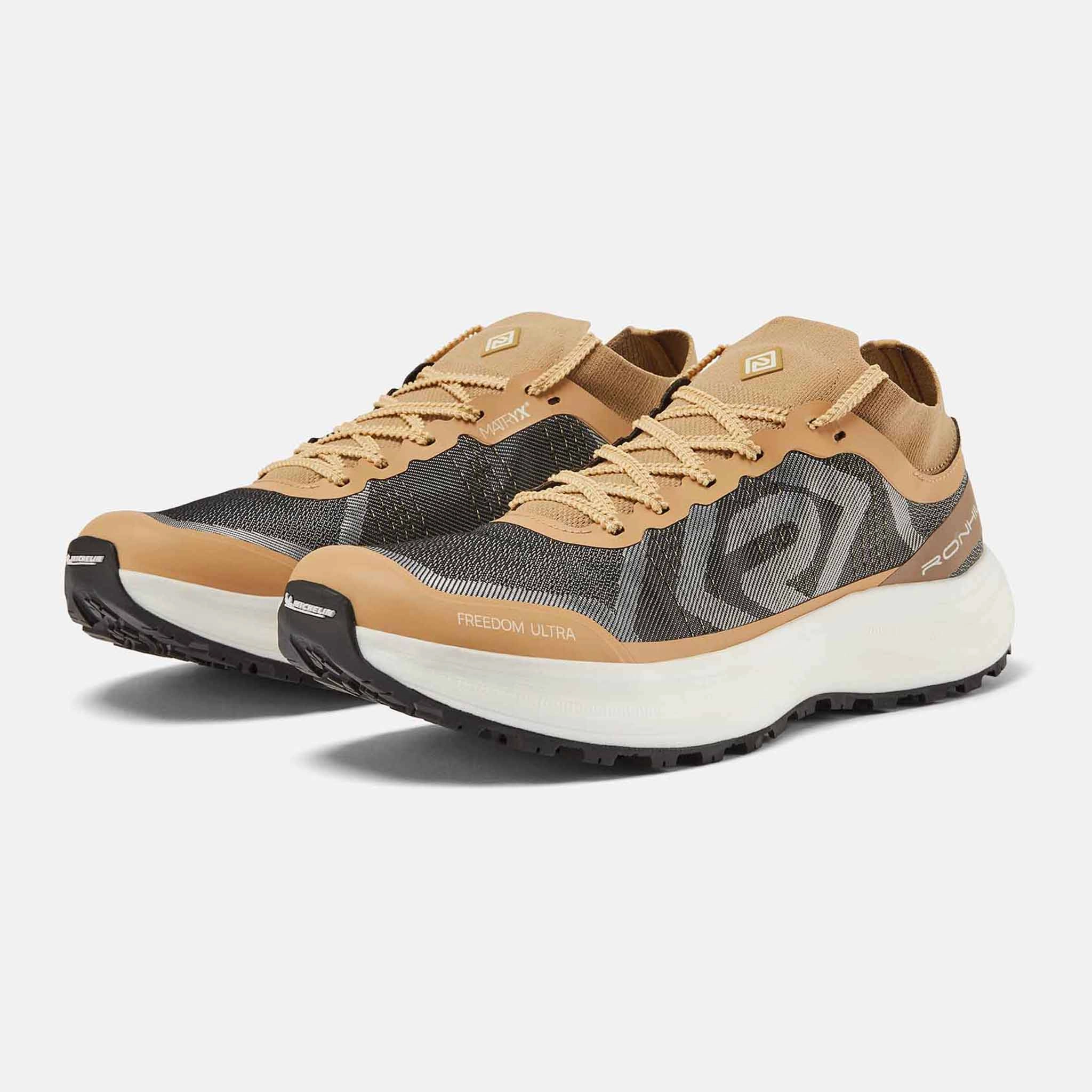 Ronhill | Women's Freedom Ultra Running Shoes - Sand Trail Shoes Toe Box