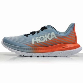 Pokemon Fire Running Shoes Hoka One One Mach 5 Men's Running Shoe - Mountain Spring/Puffin's Bill