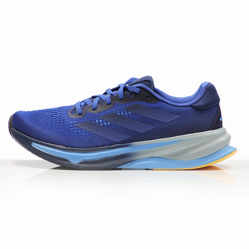 adidas Supernova Solution Men's Running Shoe - Royal Blue/Dark Blue 2e Width Running Shoes