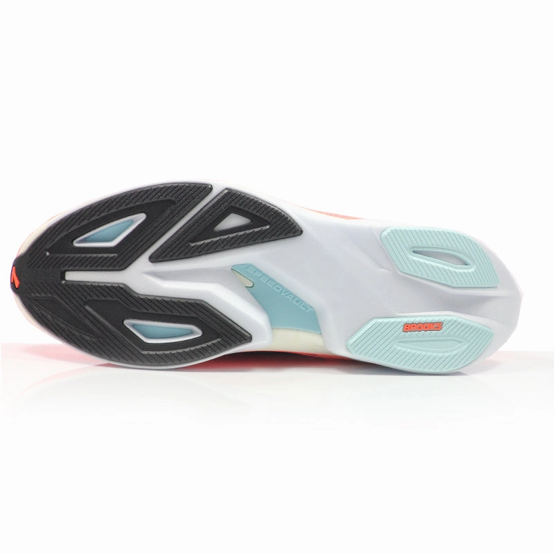 Runfalcon 5 Running Shoes Brooks Hyperion Max 3 Men's Running Shoe - Fiery Coral/Black/Atomizer