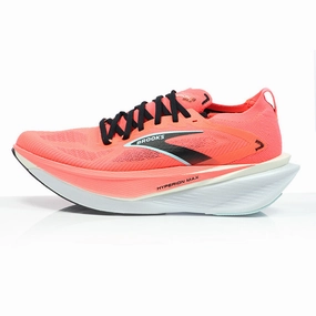 Brooks Hyperion Max 3 Men's Running Shoe - Fiery Coral/Black/Atomizer Good Running Shoes For Weak Ankles