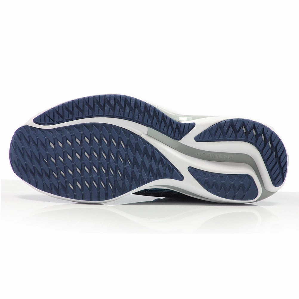 Mizuno Wave Rider 28 Men's Running Shoe - Estate blue/White/River Blue Best Running Shoes For High Arch