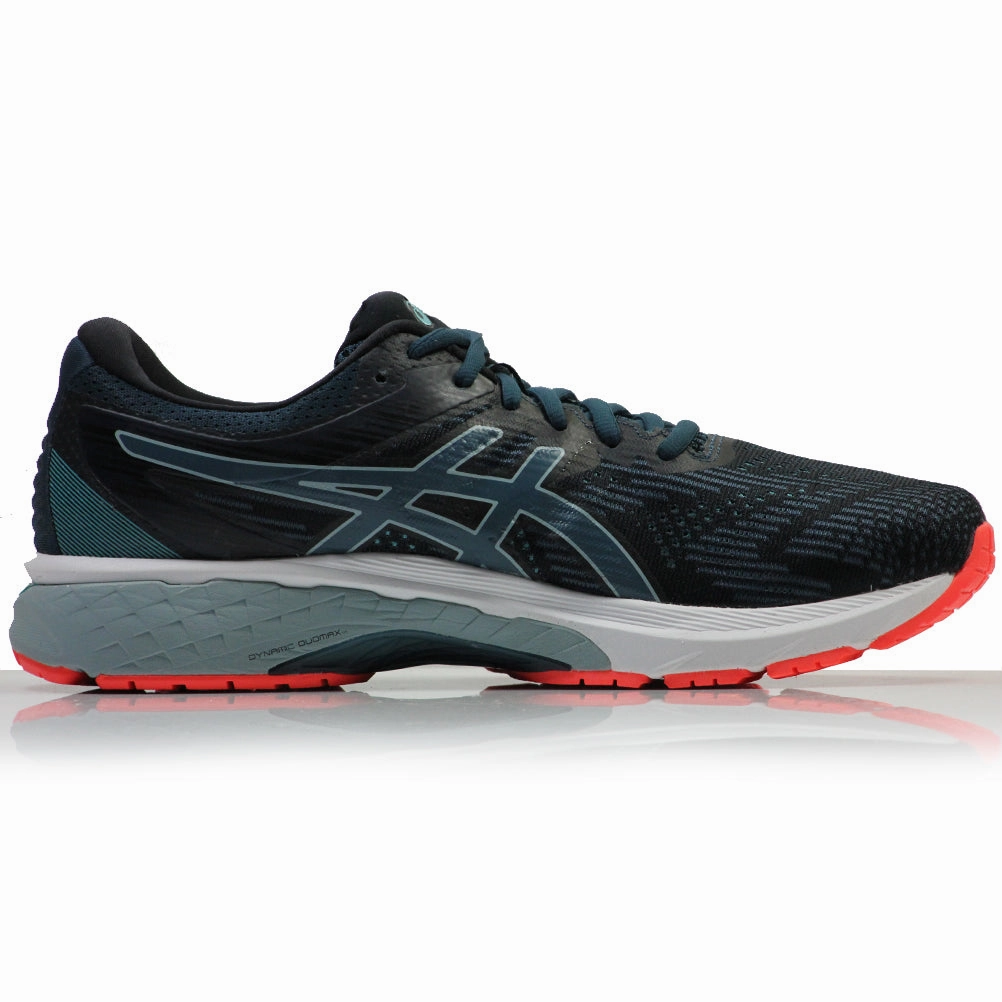 Running Spikes For Shoes Asics GT-2000 v8 Men's Running Shoe - Black/Magnetic Blue