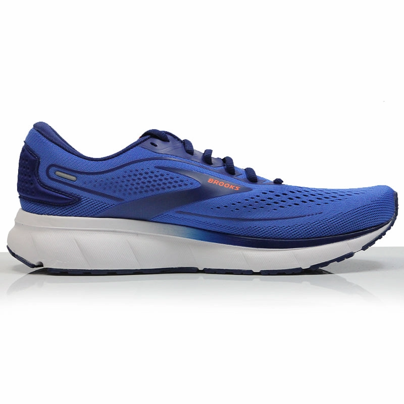 Brooks Trace 2 Men's Running Shoe - Palace Blue/Blue Depths/Orange Running Shoes Store Near Me
