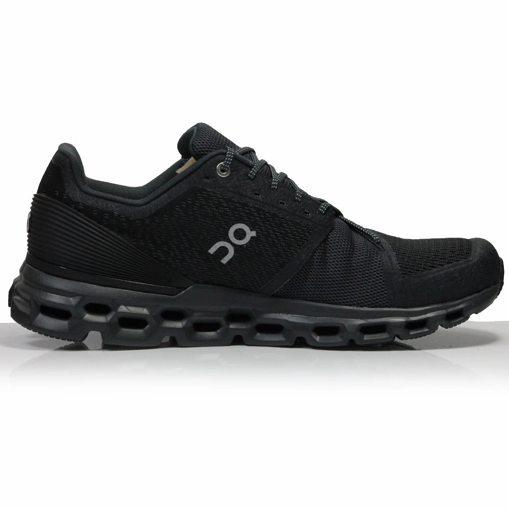 Difference Between Running Shoes And Training Shoes On Cloudstratus Men's Running Shoe - Black/Shadow