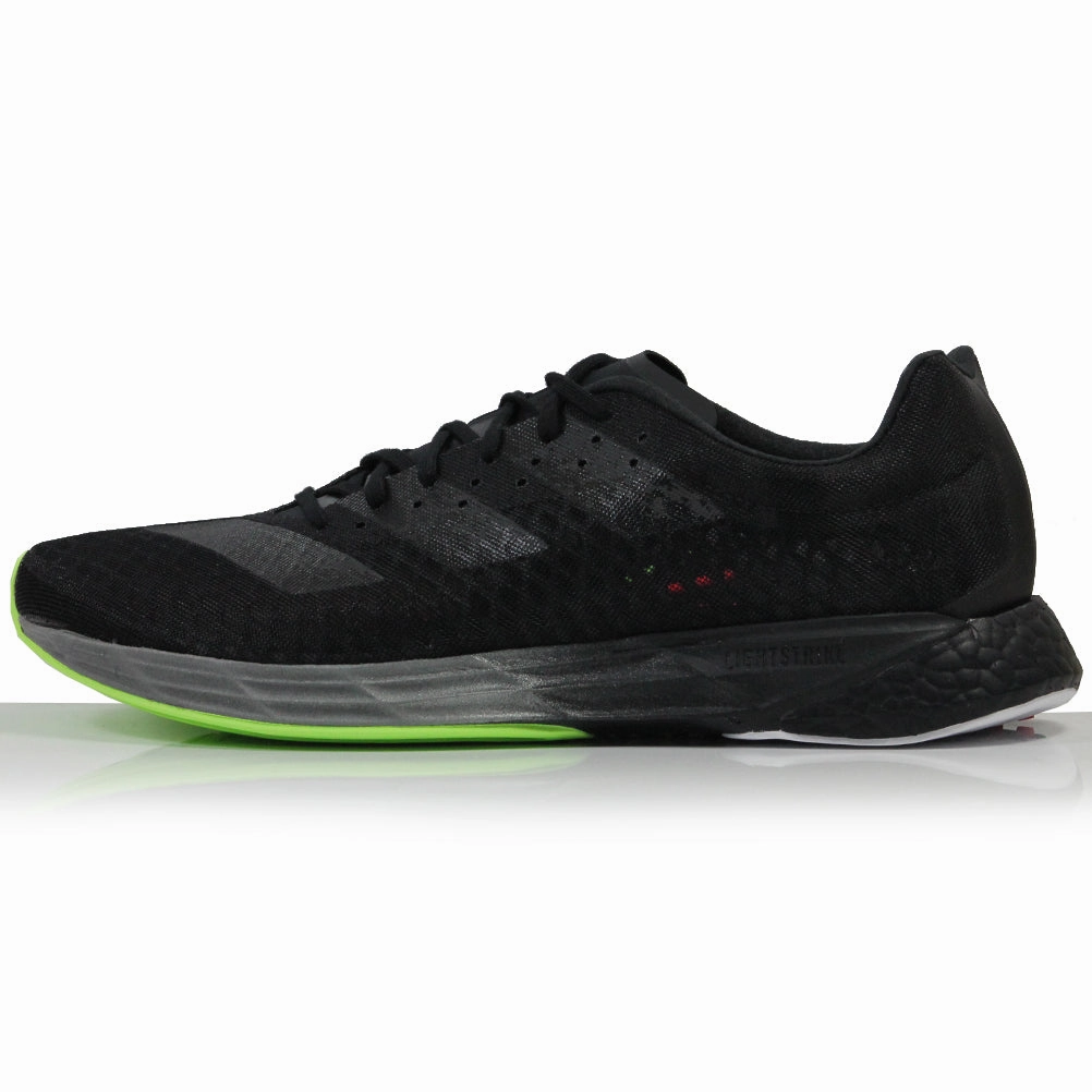 Running Shoes Size 3 adidas Adizero Pro Men's Running Shoe - Core Black/MetallicSilver/Signal Pink