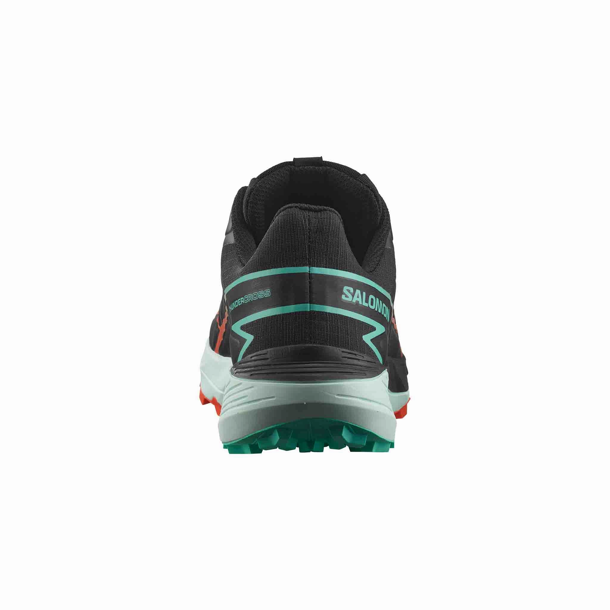 Salomon | Men's Thundercross Running Shoes - Black/Cherry Tomato/Electric Green Xa Pro 3d V8 Trail-running Shoes