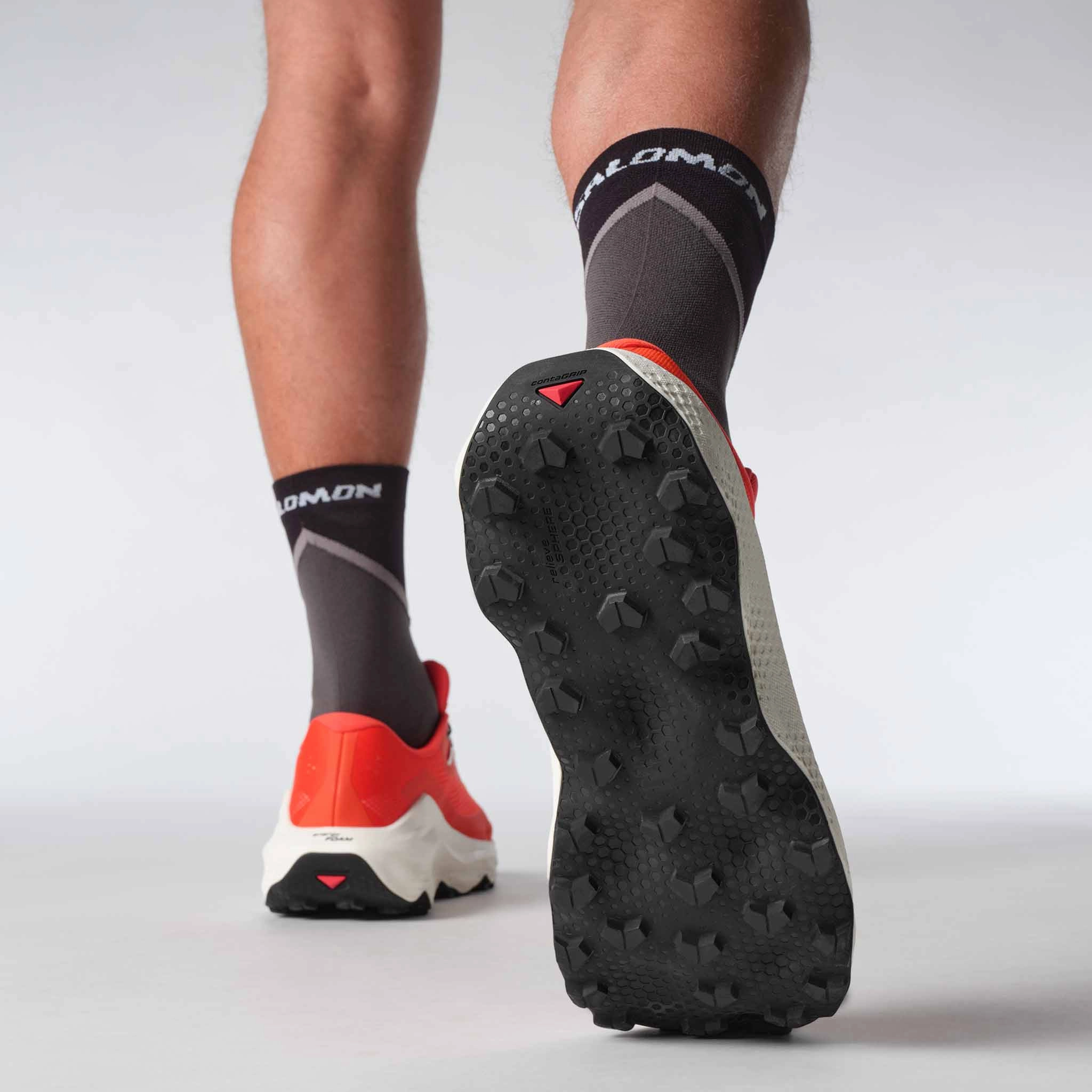 Salomon | Men's Ultra Glide 3 Running Shoes - Cherry Tomato Best Trail Shoe For Hiking