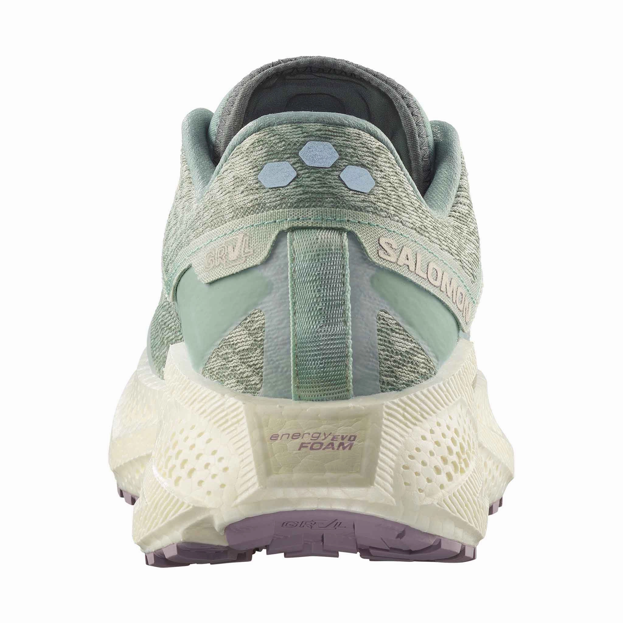 Salomon | Women's Aero Glide 3 GRVL Running Shoes - Sea Foam/Vanilla Ice/Nirvana Trail Running Toe Shoes