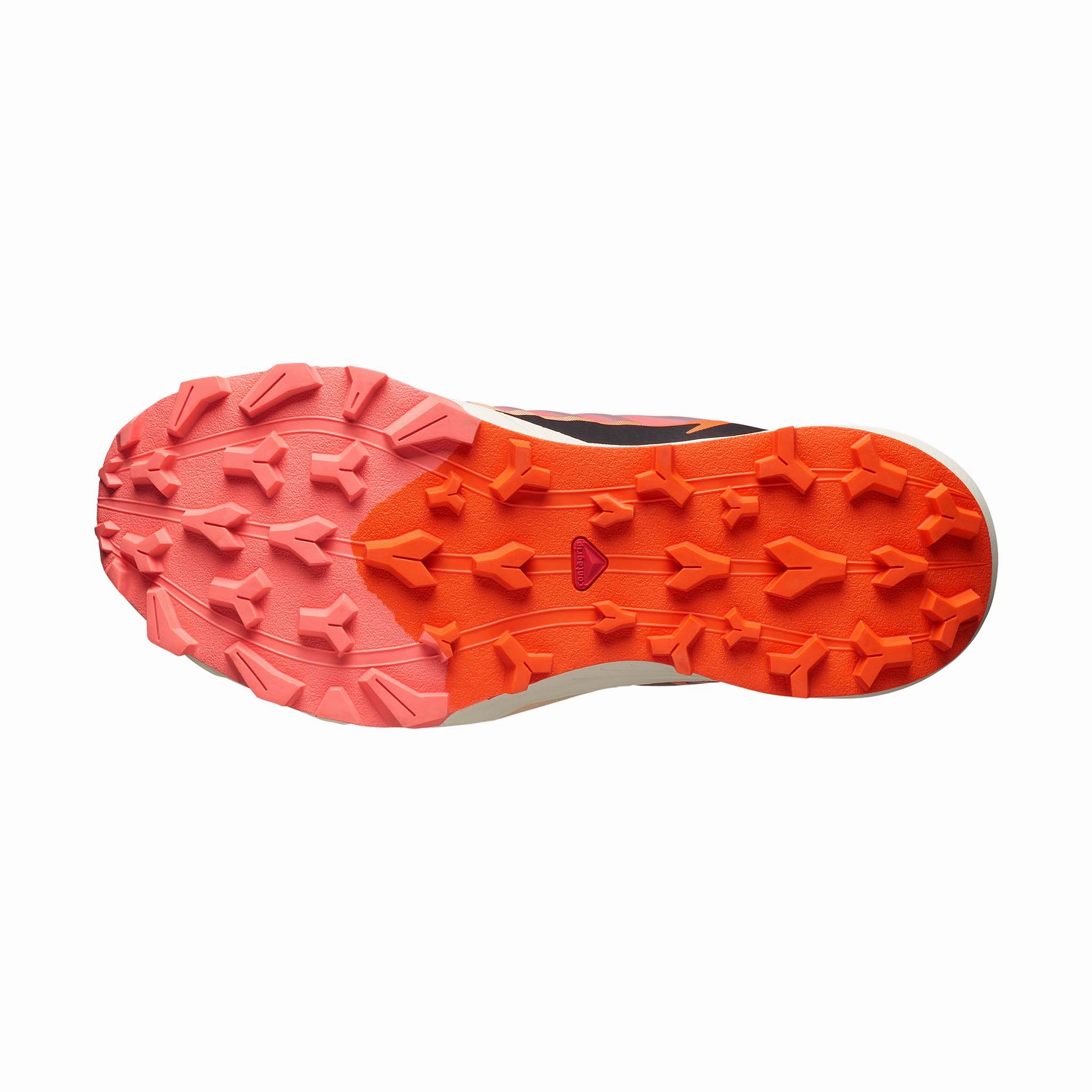 Trail Running Shoes No Laces Salomon | Women's Thundercross Running Shoes - Fusion Coral/Black/Red Orange