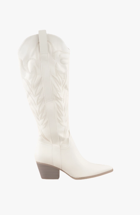 Custom Western Boots Samara Western White Cowboy Boots