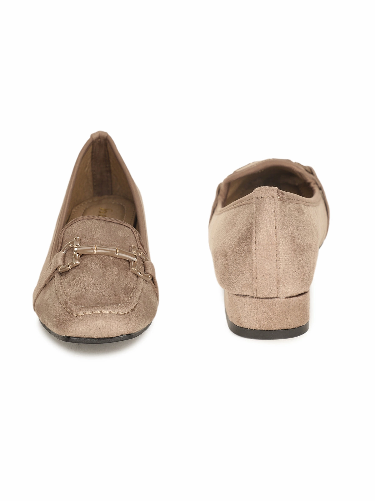 Sancia Suede Loafers Wedge Heel Loafers