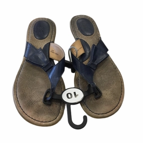 Sandals Flip Flops By Boc In Blue, Size: 10 Arch Support Flip Flops Near Me