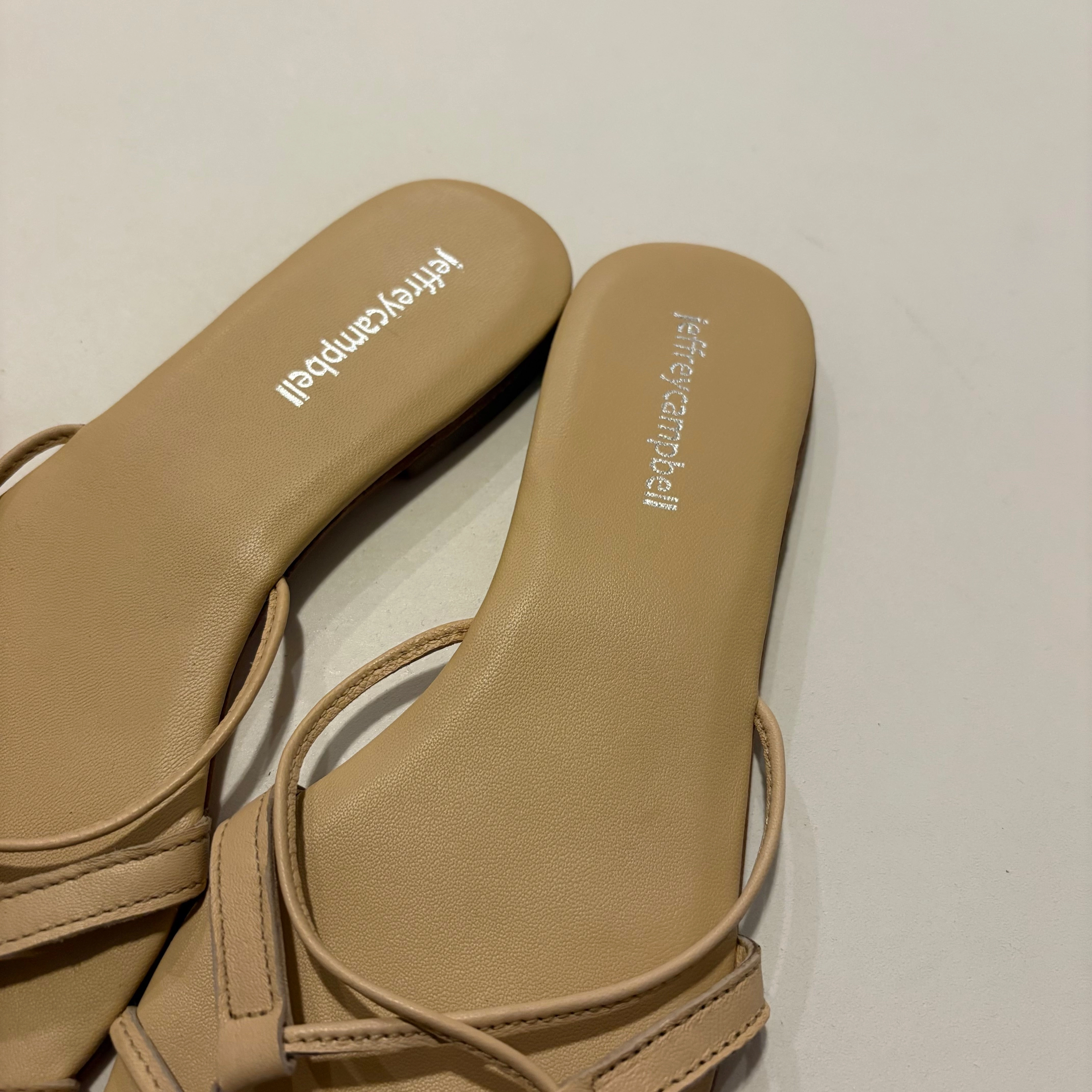 Flip Flop Pictures Sandals Flip Flops By Jeffery Campbell In Beige, Size: 7