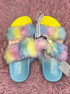 Louboutin Flip Flops Sandals Flip Flops By Mudd In Pink/blue, Size: 9