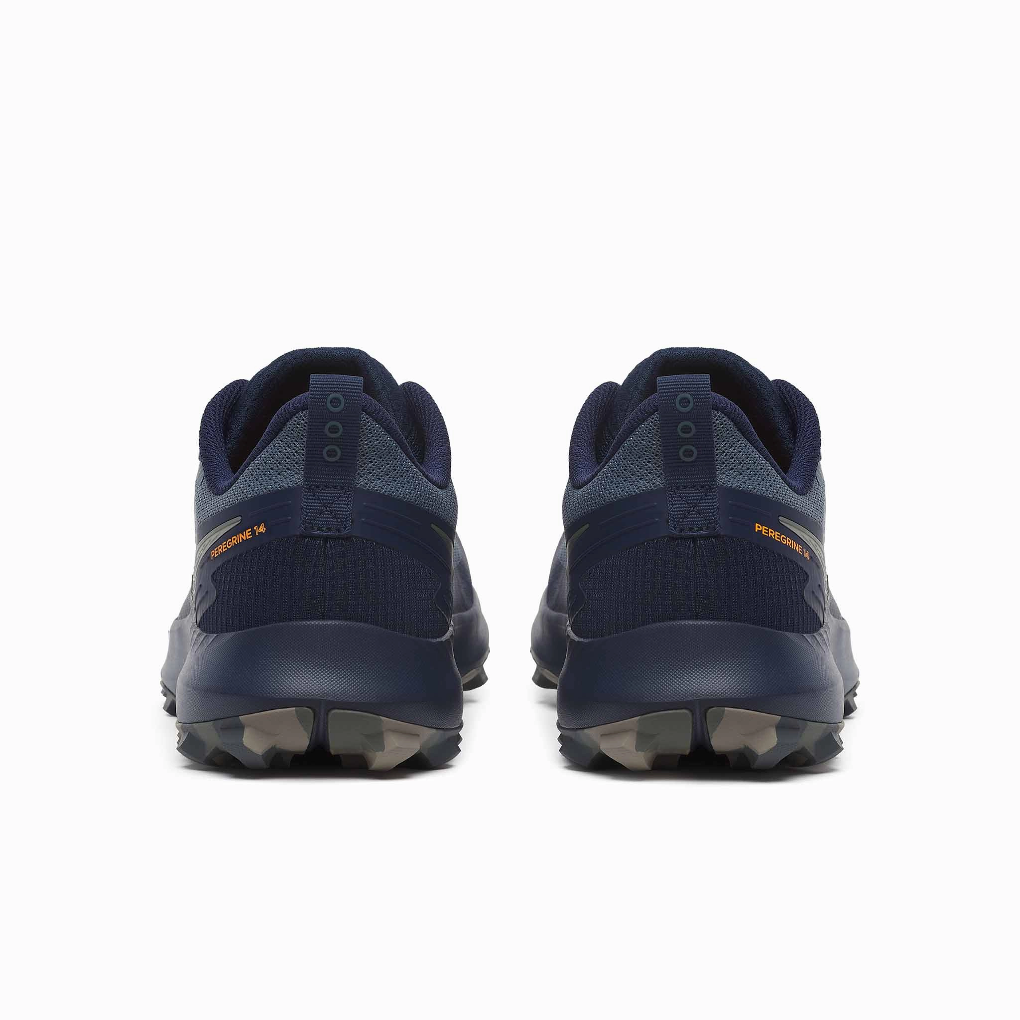 Saucony | Men's Peregrine 14 Running Shoes - Dusk/Navy Best Trail Running Shoes For Backpacking