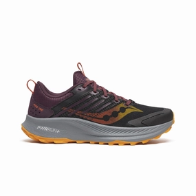 Saucony | Men's Ride TR2 Running Shoes - Black/Autumn Best Marathon Trail Shoes