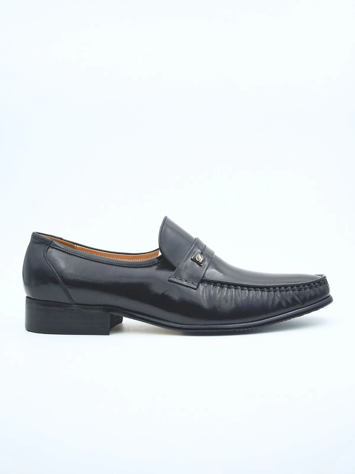 Width Lug Sole Loafers Scott Leather Formal Loafers