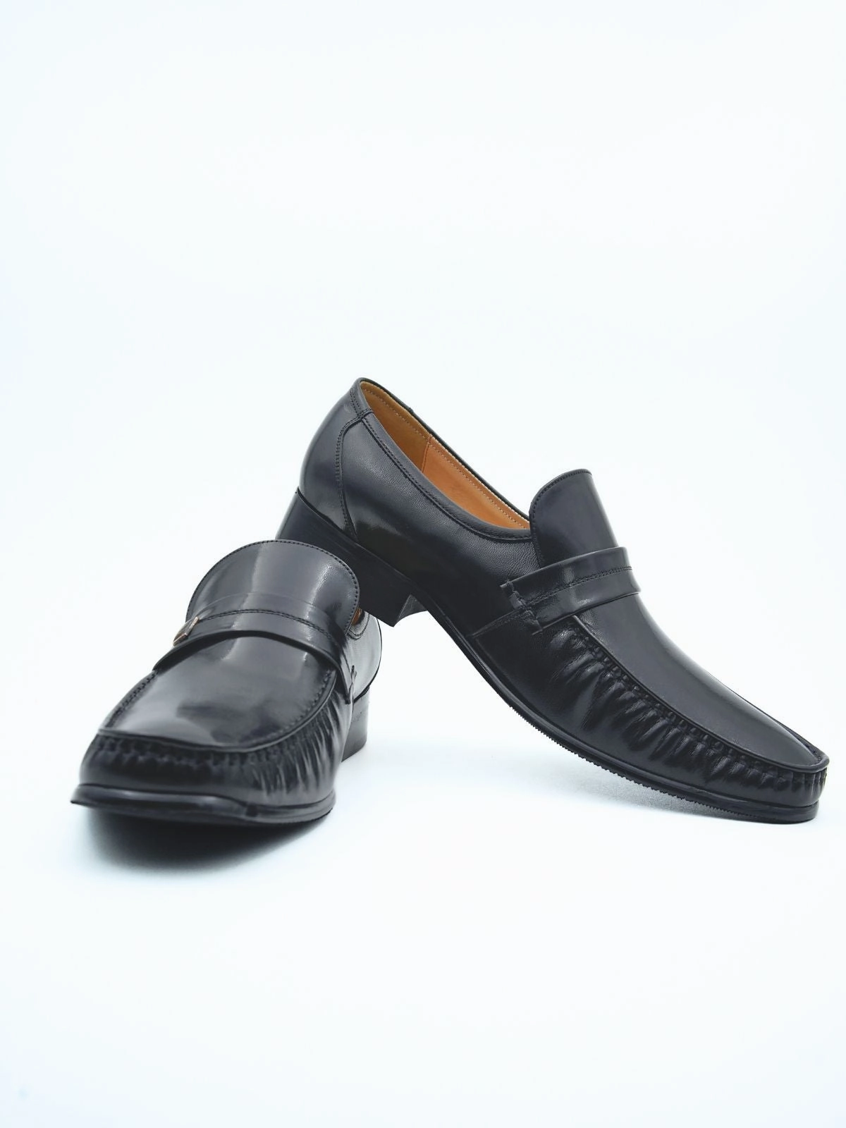 Gucci Leather Loafers Scott Leather Formal Loafers