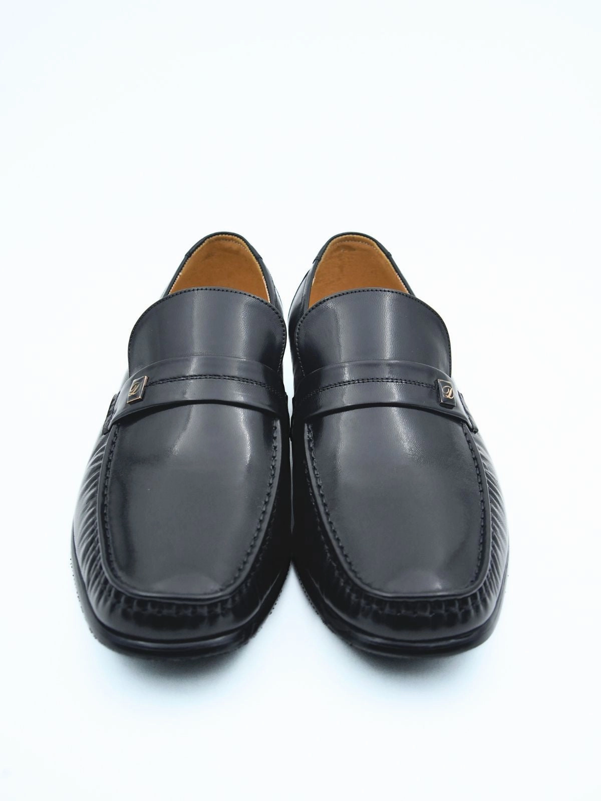 Cognac Loafers Scott Leather Formal Loafers