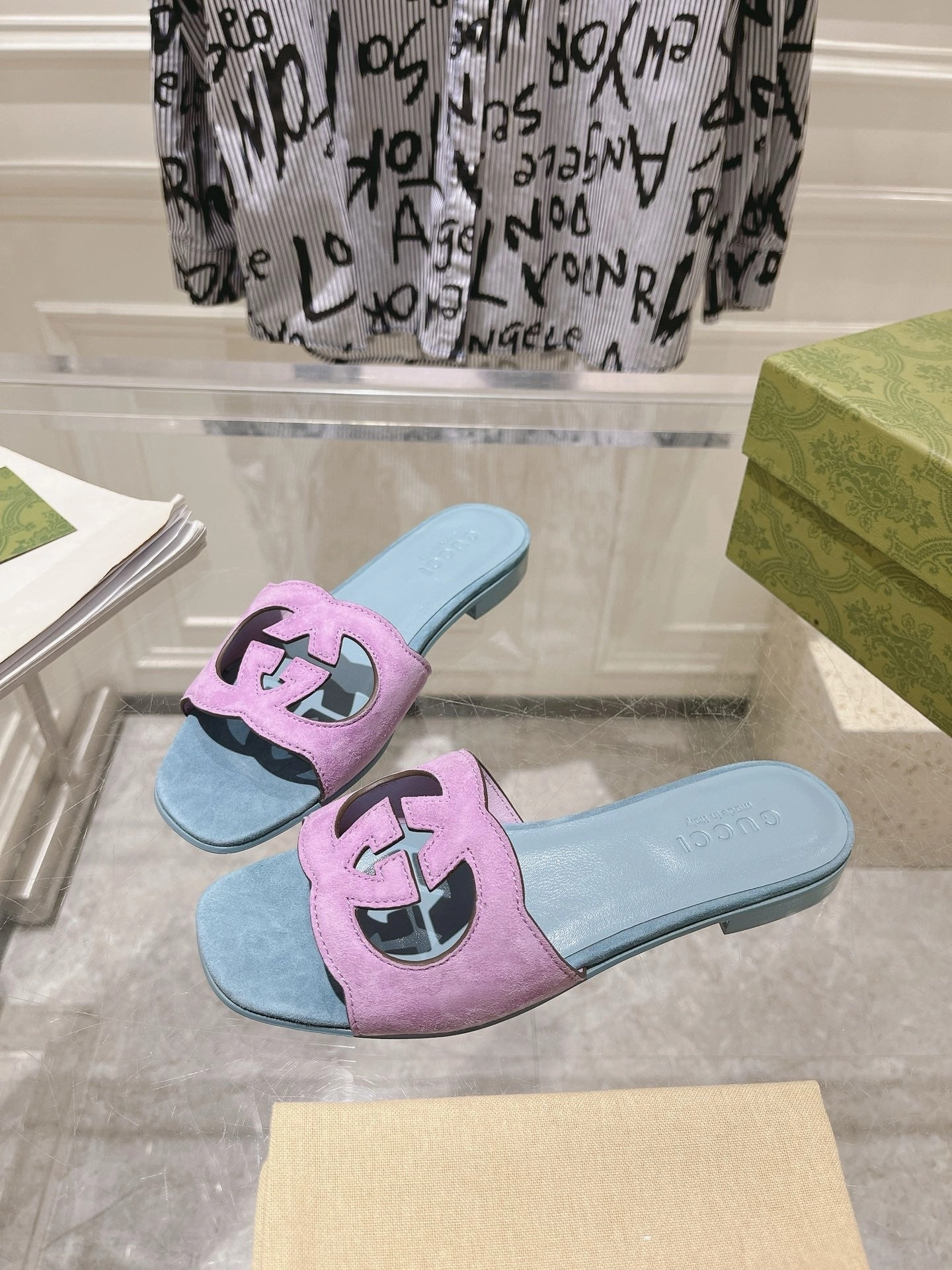 Ruby Slippers Smithsonian SE1394 GC Silde Sandals / Size5-11