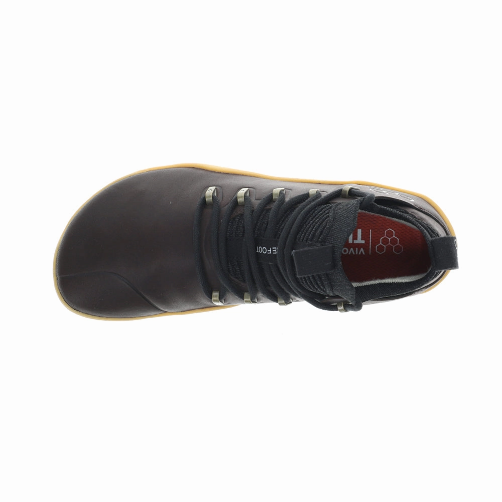 Swedish Hiking Boots Magna Leather Firm Ground Round Toe Hiking Boots