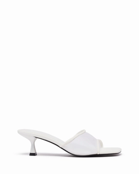 Lex Heel White Mesh Wonder Woman High Heel Shoes