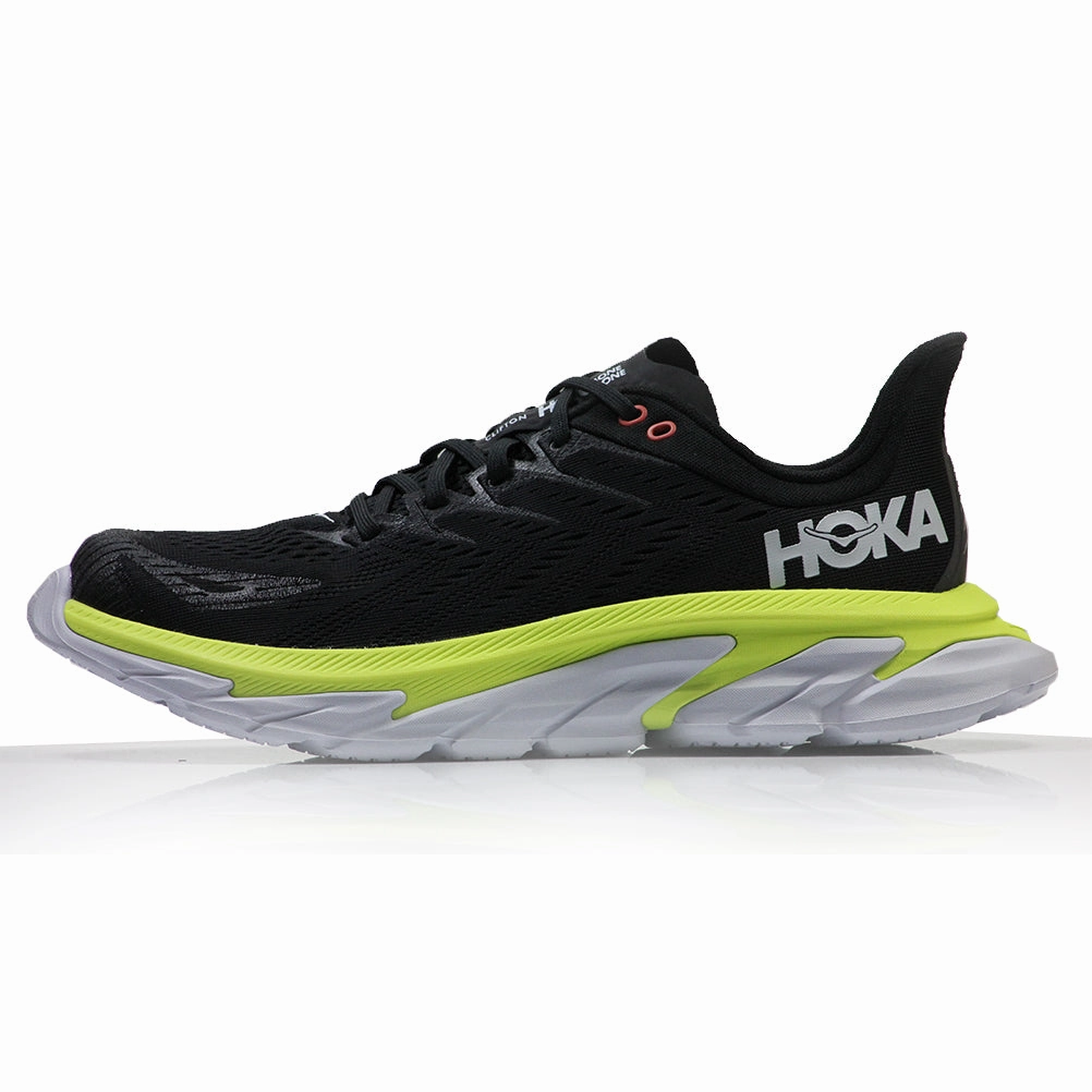 Running Shoes For Pronation Feet Hoka One One Clifton Edge Men's Running Shoe - Anthracite/Evening Primrose