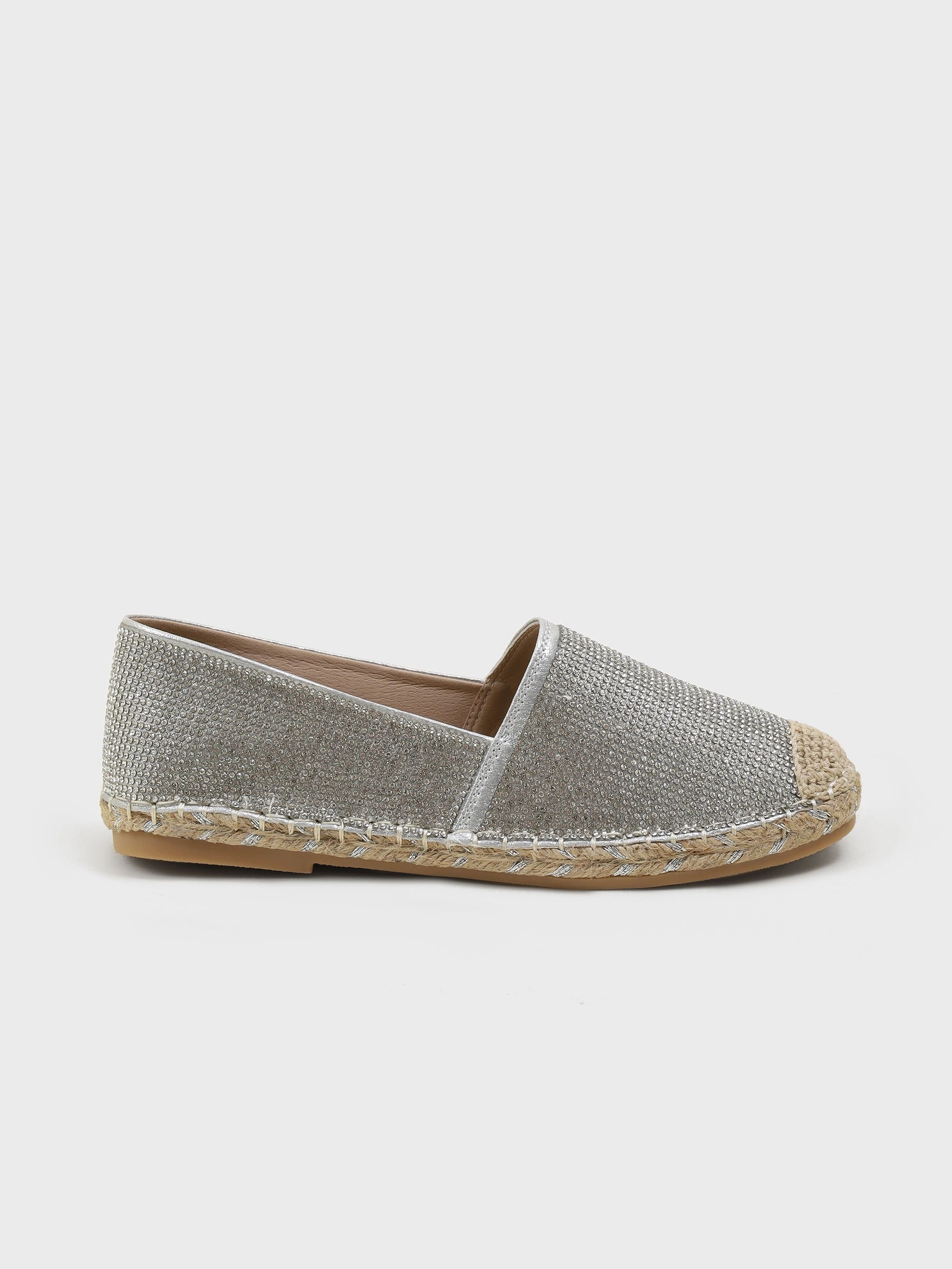 Serena Bling Jute Espadrilles Parigi Loafers