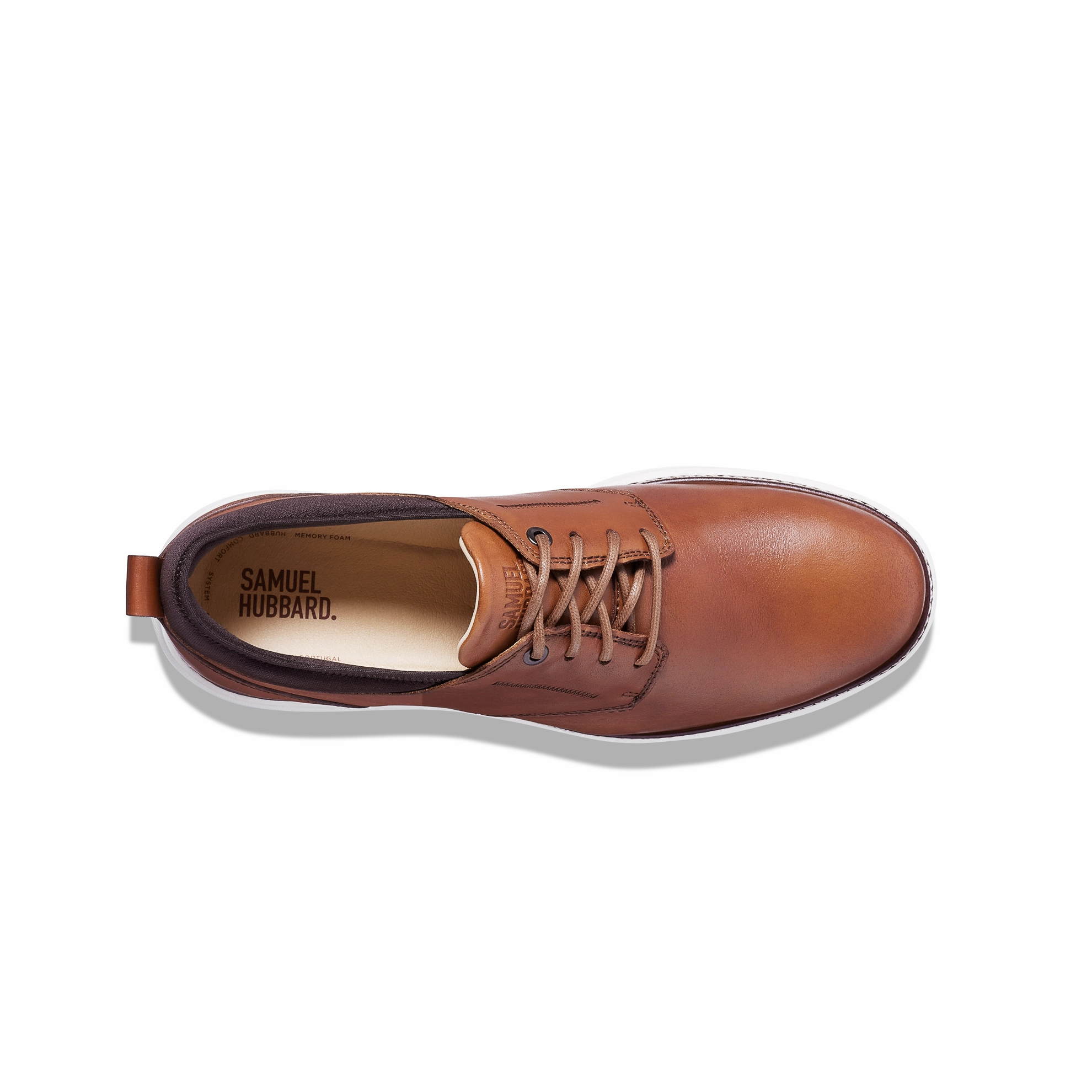 Men's Rafael Hybrid Lace-Up-Tan Leather | Samuel Hubbard Velvet Oxfords
