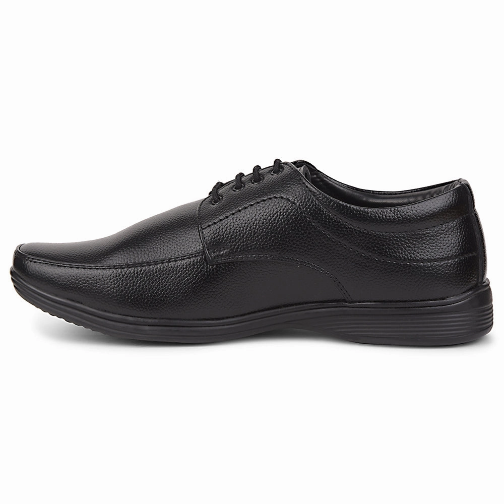 Fortune Black Formal Lacing Derby Shoes For Men R573-05 By Liberty Lace-up Puma Shoes