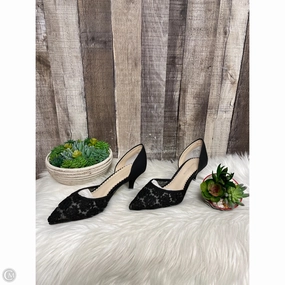 High Heels Skirt Shoes Heels Kitten By Charter Club In Black, Size: 7.5