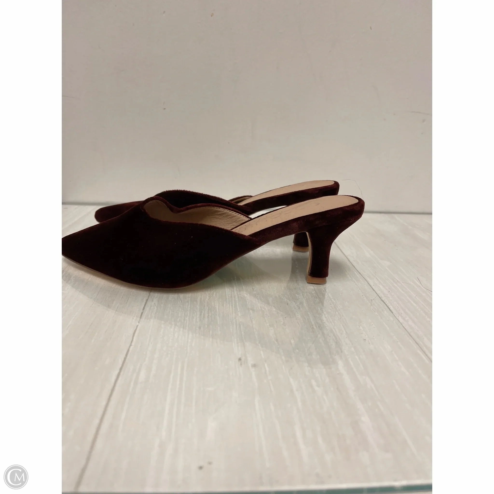 Shoes Heels Kitten By Coconuts In Brown, Size: 6 Celebs In High Heels