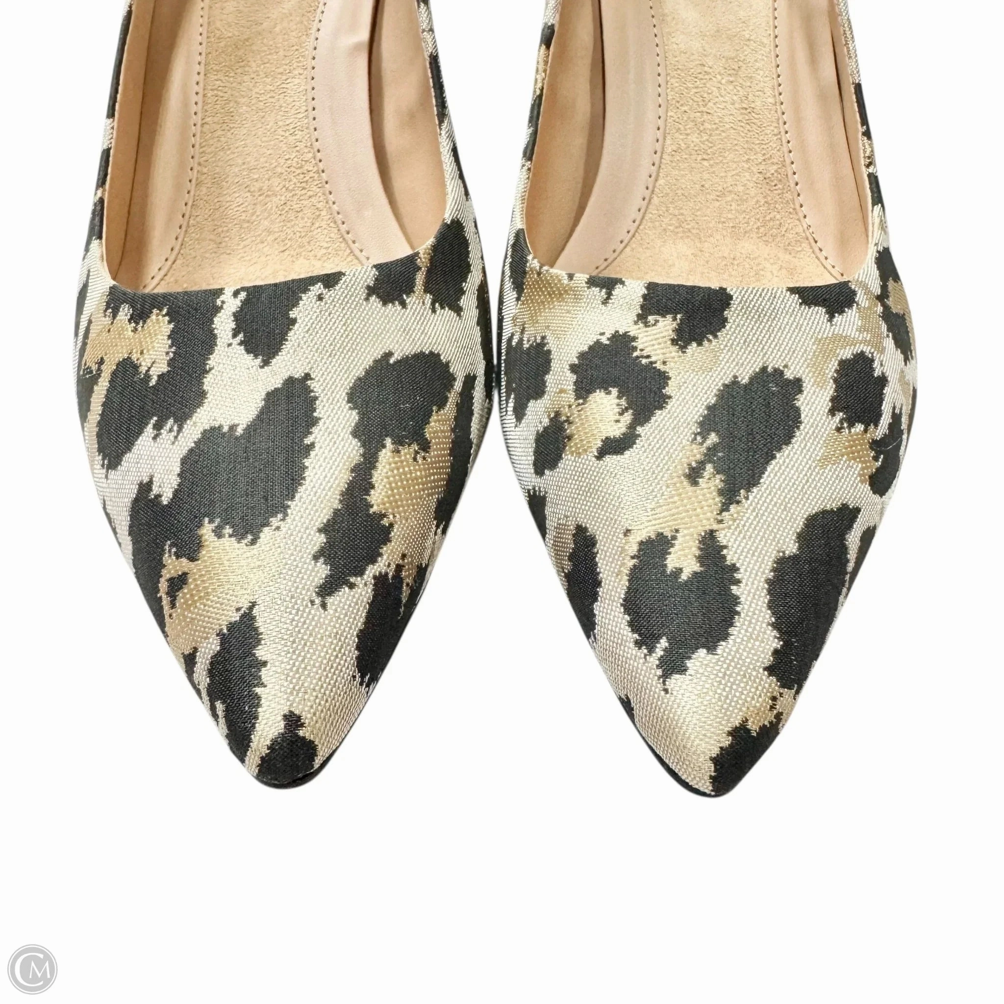 Shoes Heels Kitten By Cole-haan In Leopard Print, Size: 7 Nylon Feet In High Heels