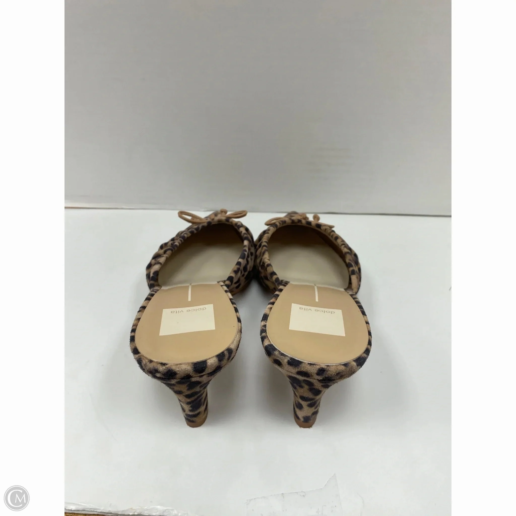 Shoes Heels Kitten By Dolce Vita In Animal Print, Size: 9 10 Heels