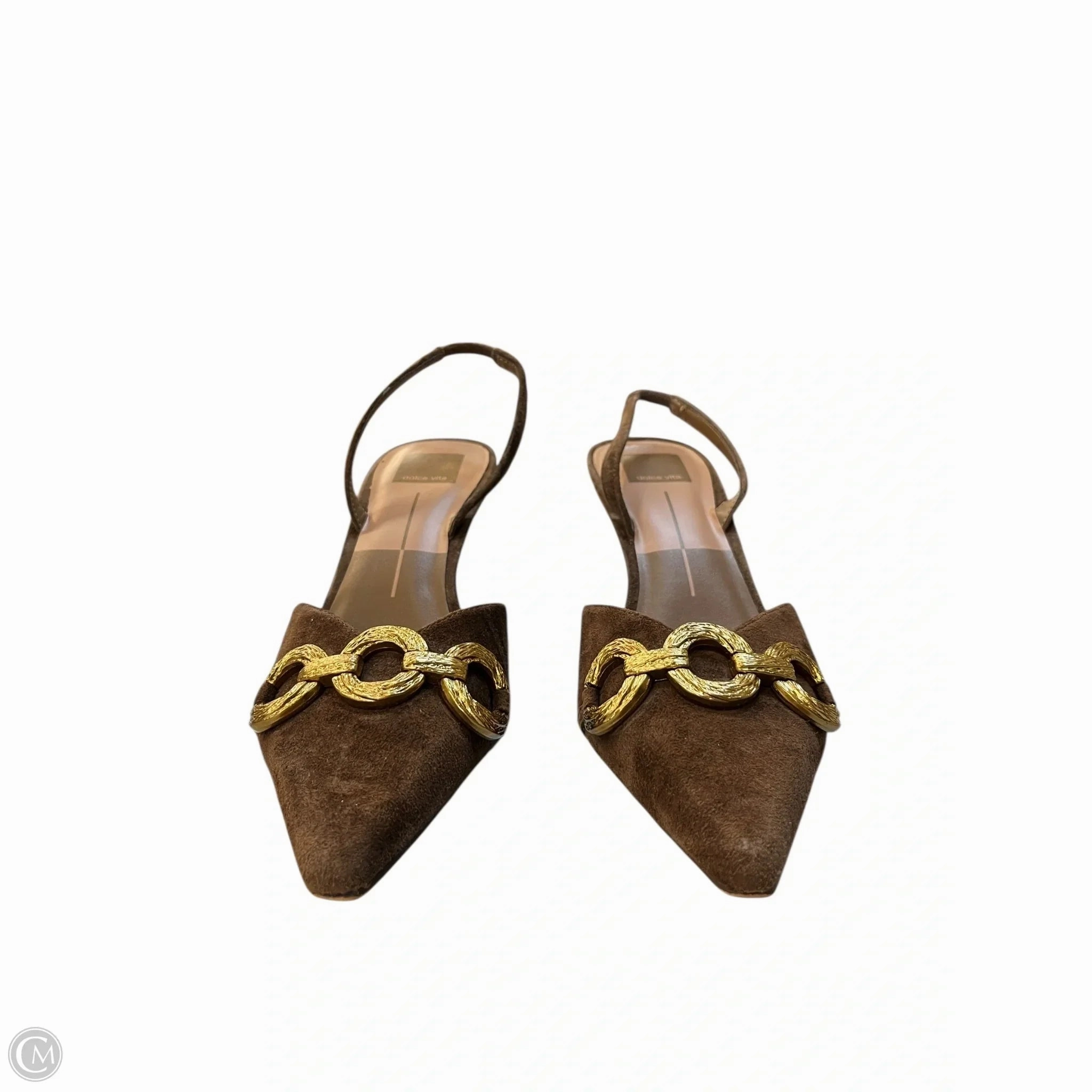 Shoes Heels Kitten By Dolce Vita In Brown, Size: 8.5 Very Comfortable High Heels