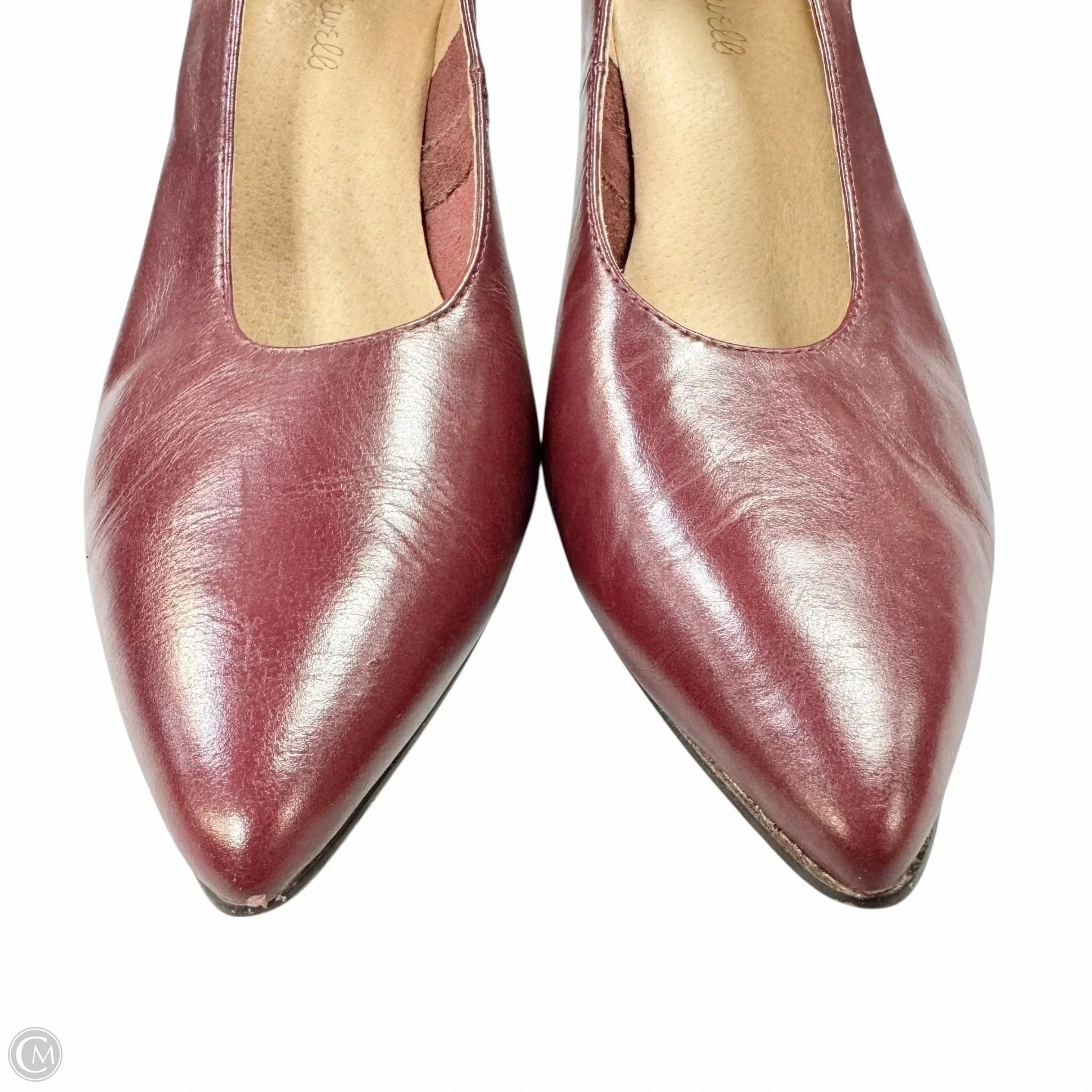 Shoes Heels Kitten By Madewell In Red, Size: 9.5 High Heels Race