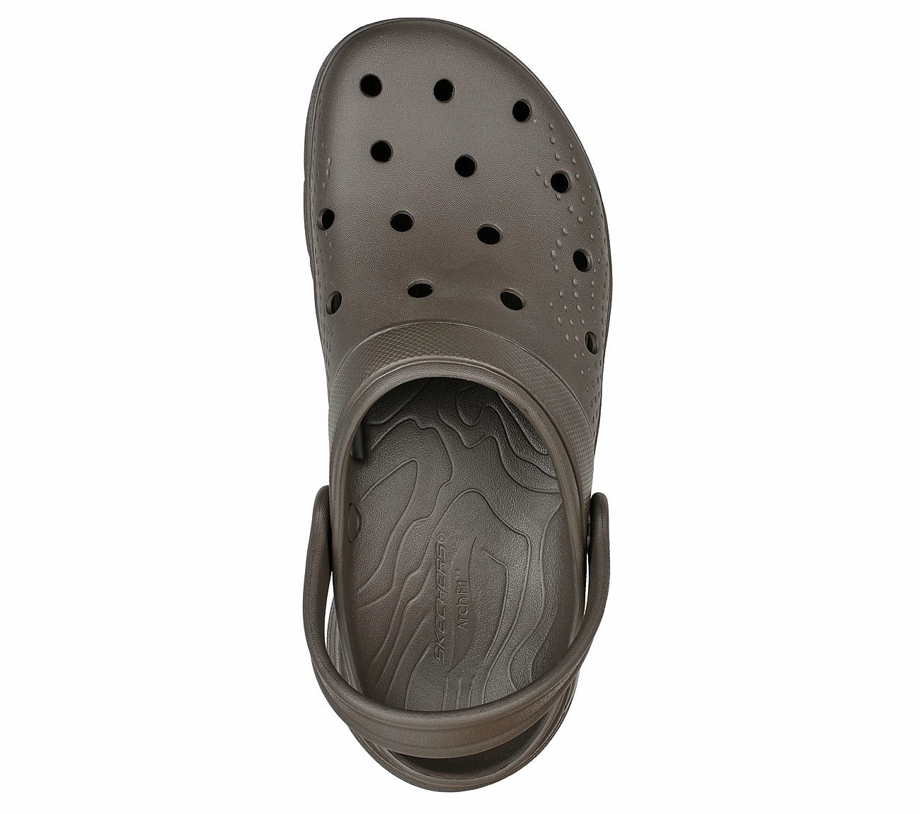 SKECHERS ARCH FIT - VALIANT - 243160 - KHK Suede Sandals