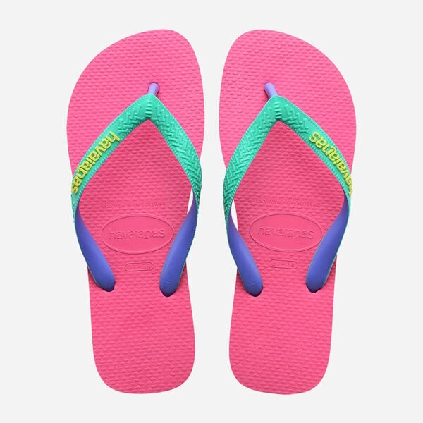 HAVAIANAS TOP MIX - CIBER PINK Flip Flops With Bottle Opener On Bottom