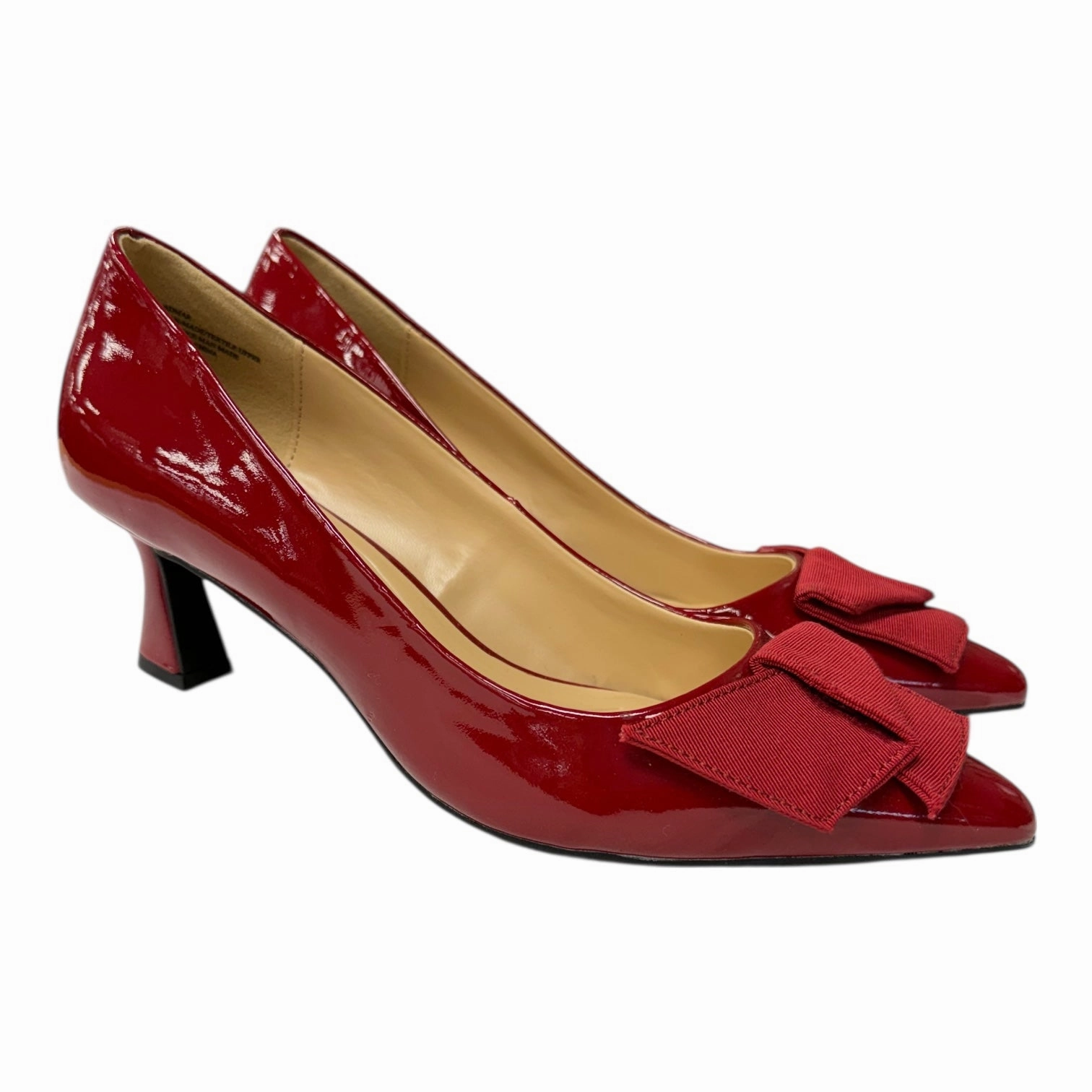 High Heel Wooden Clogs Shoes Heels Kitten By Charles By Charles David In Red, Size:8