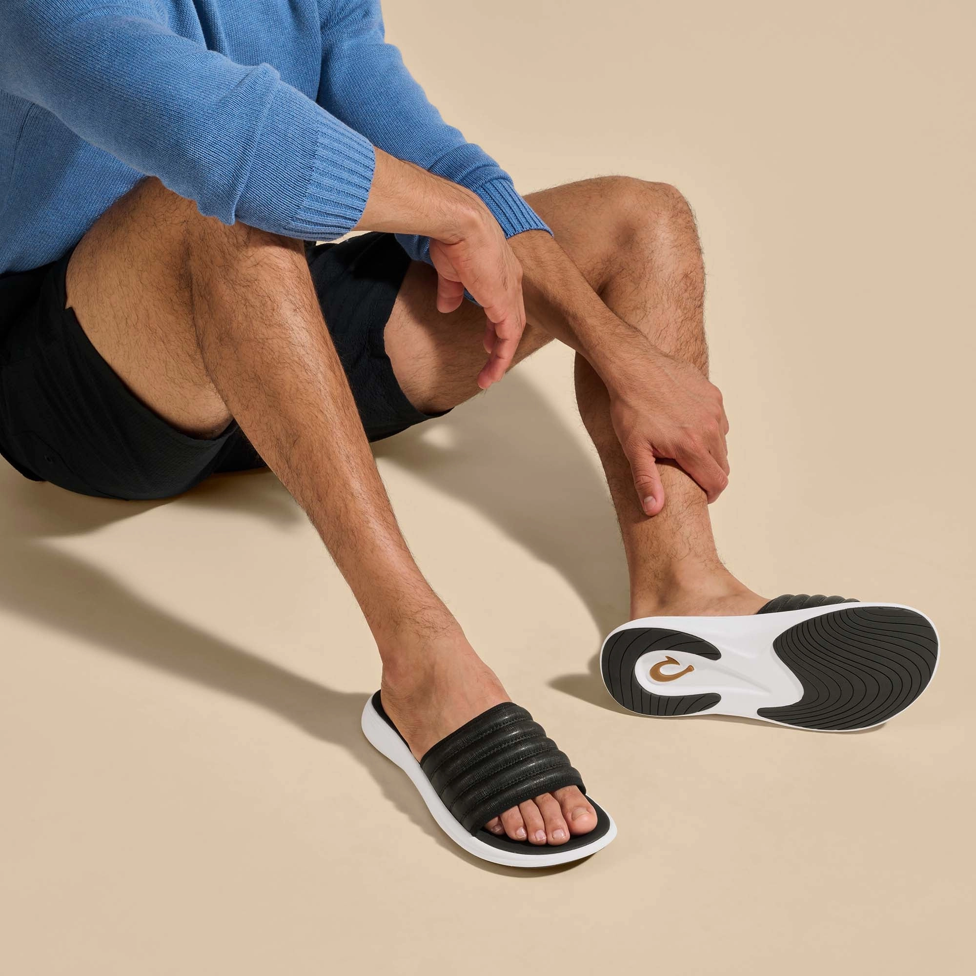 Komo Slide - Black Slippers Teens