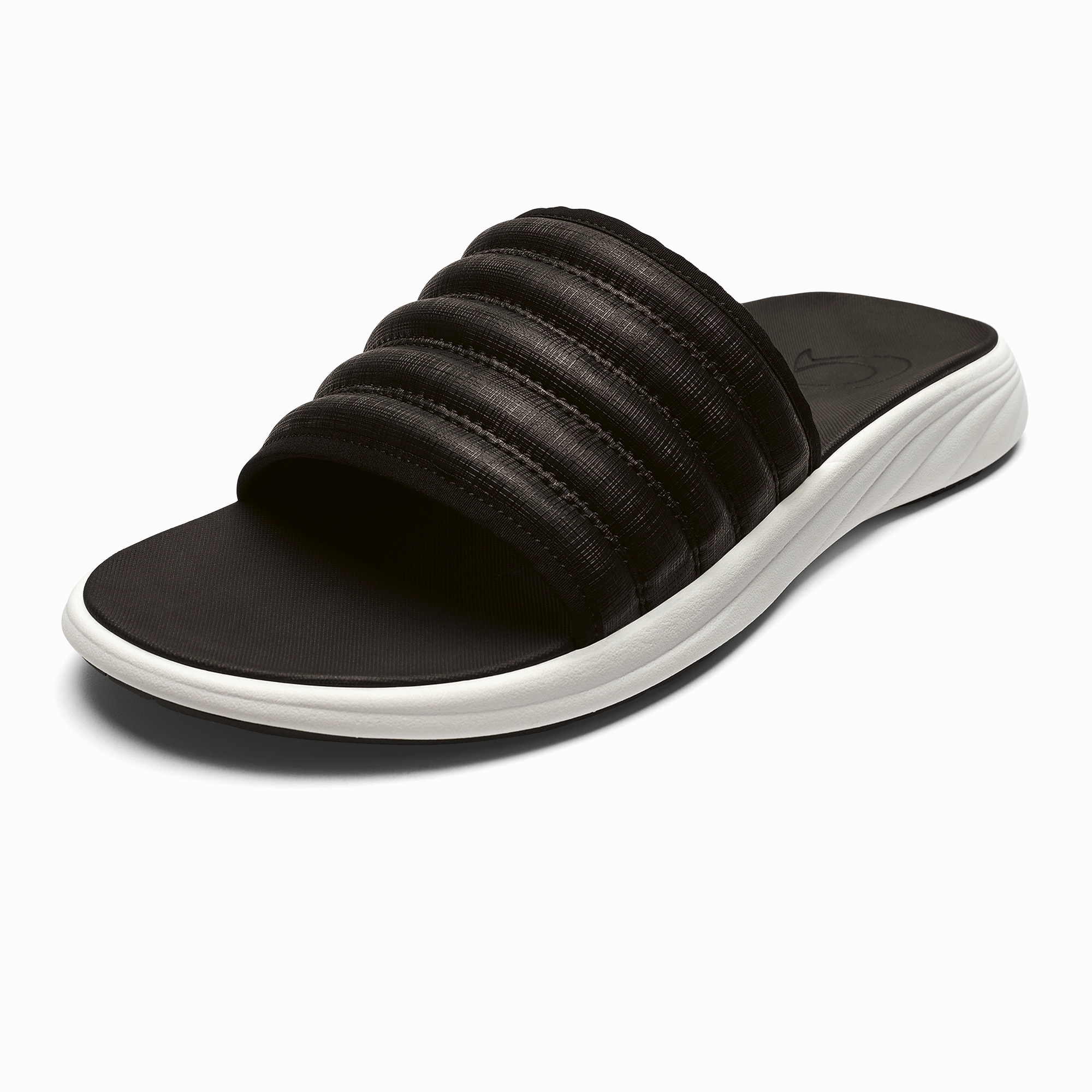 Komo Slide - Black Wedding Bridal Slippers