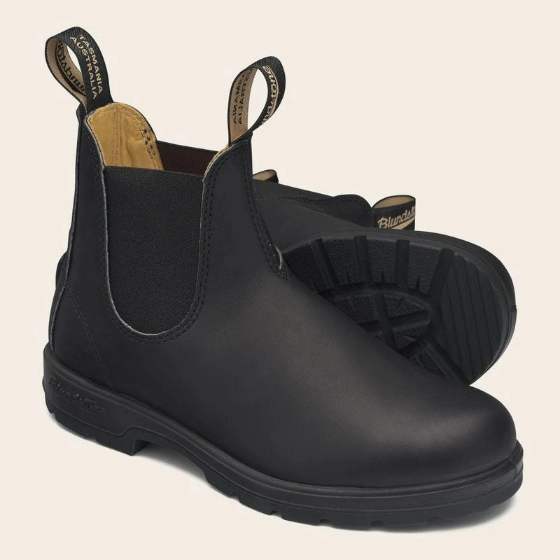 Blundstone 558 Chelsea Boots in Voltan Black Best High End Chelsea Boots