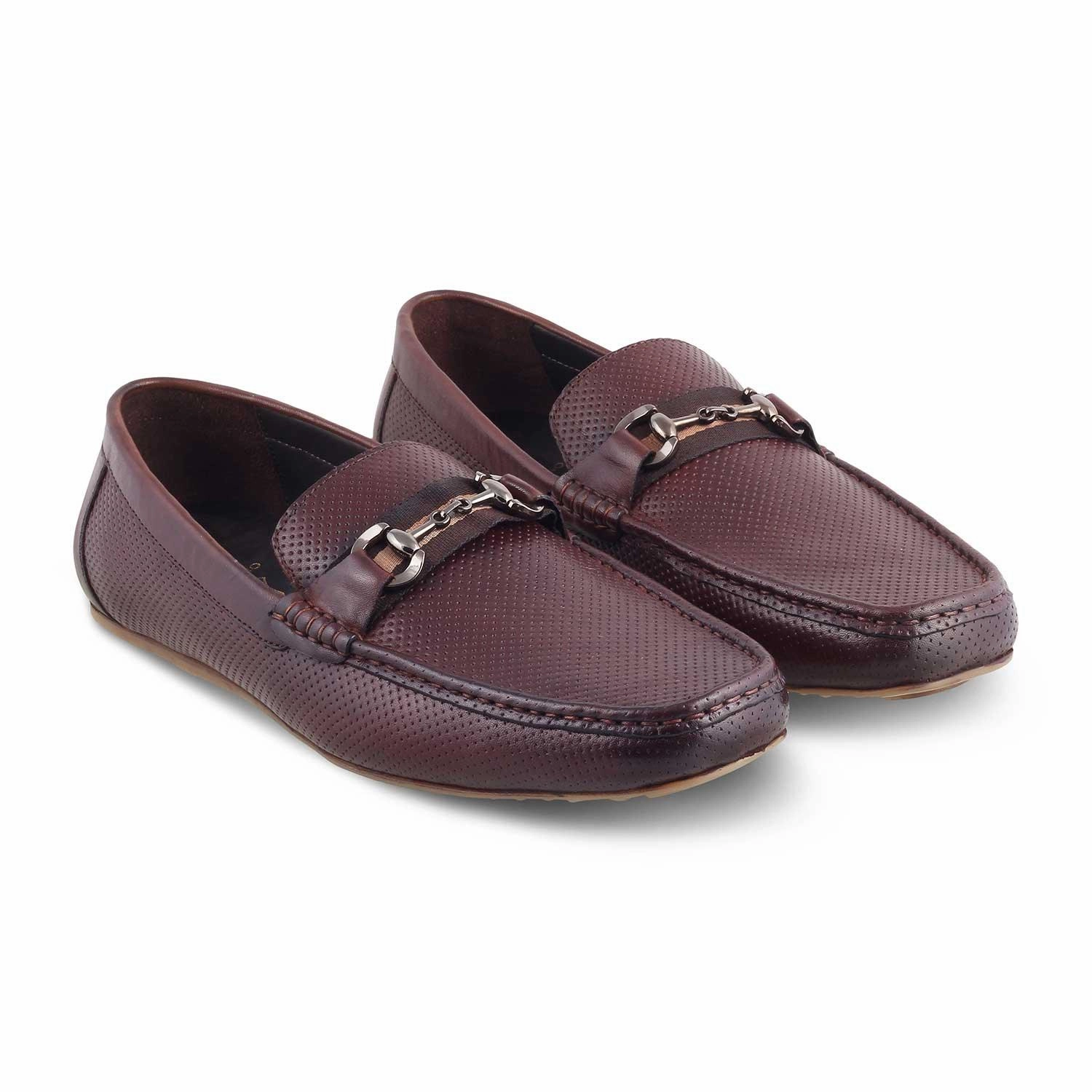 Adrian Carrara Leather Tassel Loafers The Cedrive Brown Men's Driving Loafers Tresmode