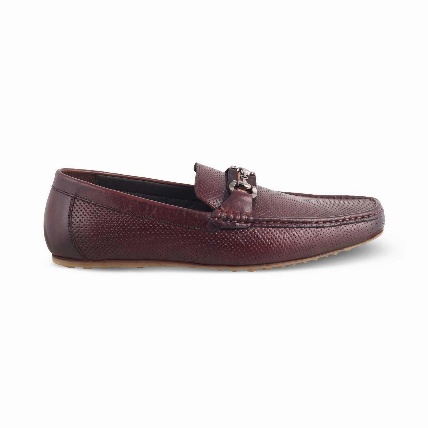 The Cedrive Brown Men's Driving Loafers Tresmode Loafers Slip On