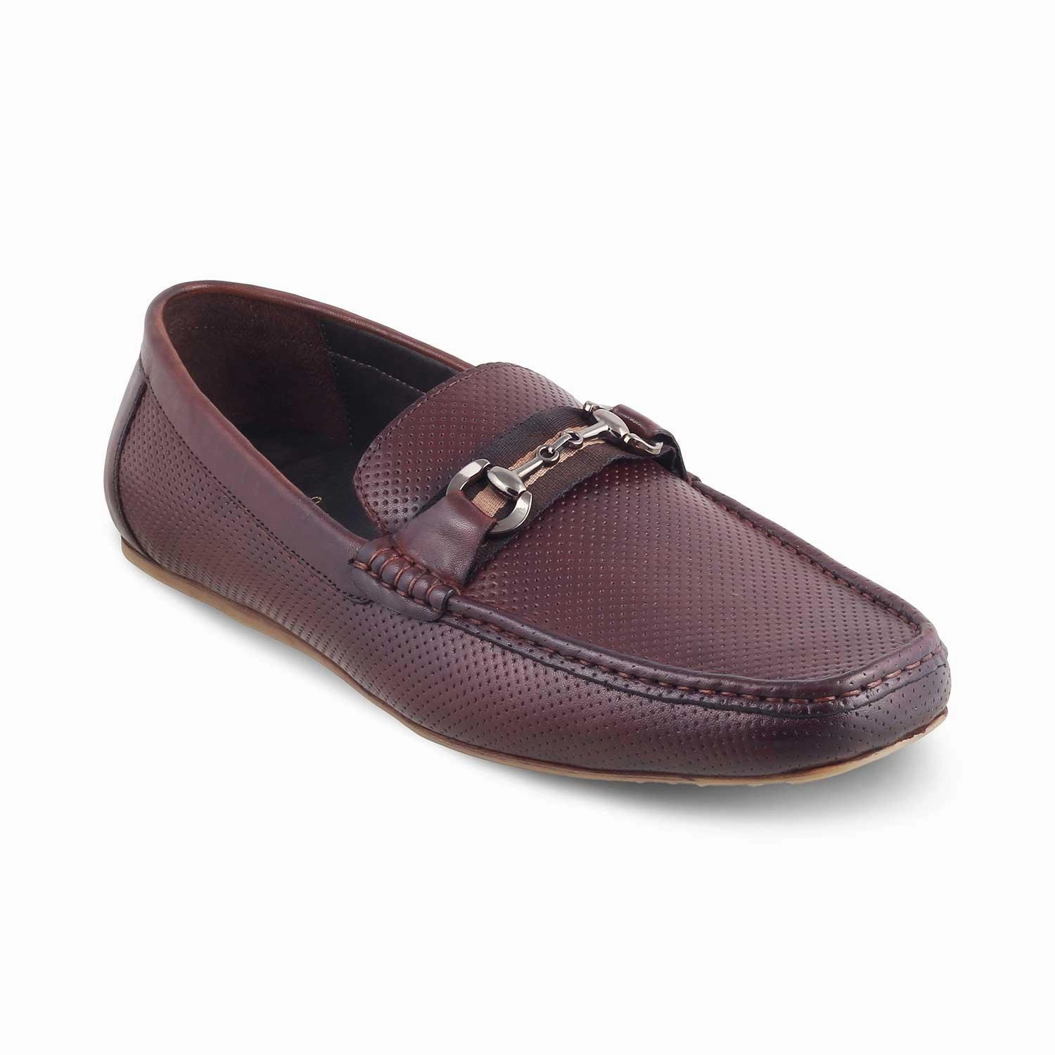 Office Loafers The Cedrive Brown Men's Driving Loafers Tresmode