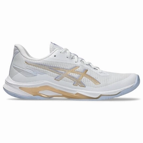 ASICS Netburner Ballistic FF 4 D WIDE Womens Netball Shoes Asics Forefoot Running Shoes