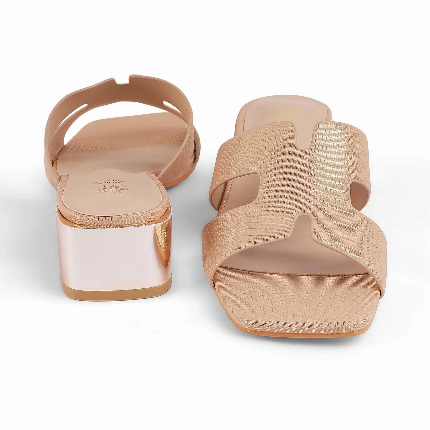 Sandals With Good Arch Support Tresmode Incredible Champagne Women's Dress Block Heel Sandals