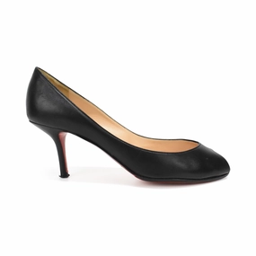 Christian Louboutin 'Materna Peep' Pumps  - Women's 38.5 Heel Protectors For High Heels On Grass