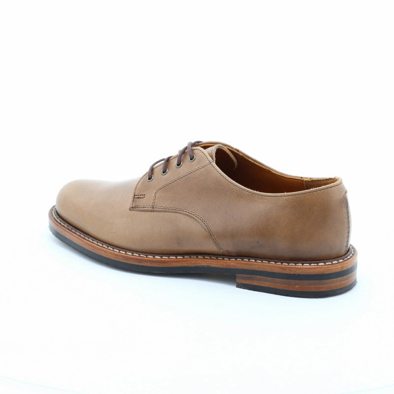 Camden Derby - Natural Plain-toe Derby Shoe